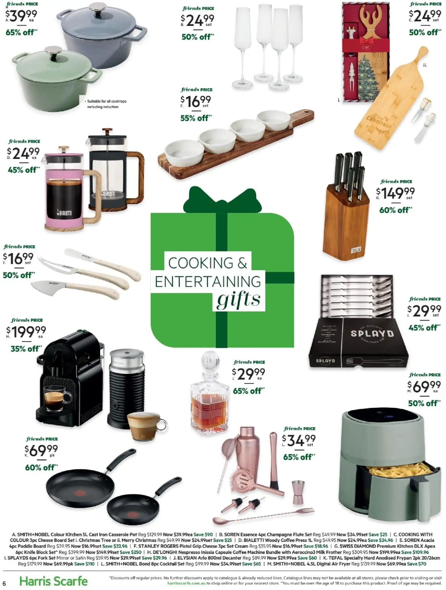 Harris Scarfe catalogue - valid from 07.11.2025 | Page: 6 | Products: Diamond, Pot, Milk, Press