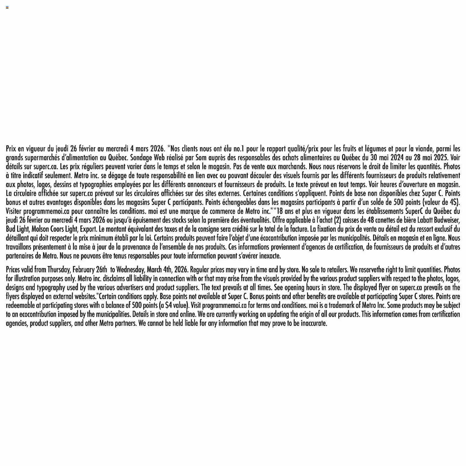 Super C flyer valid from 26.02.2026 | Page: 16