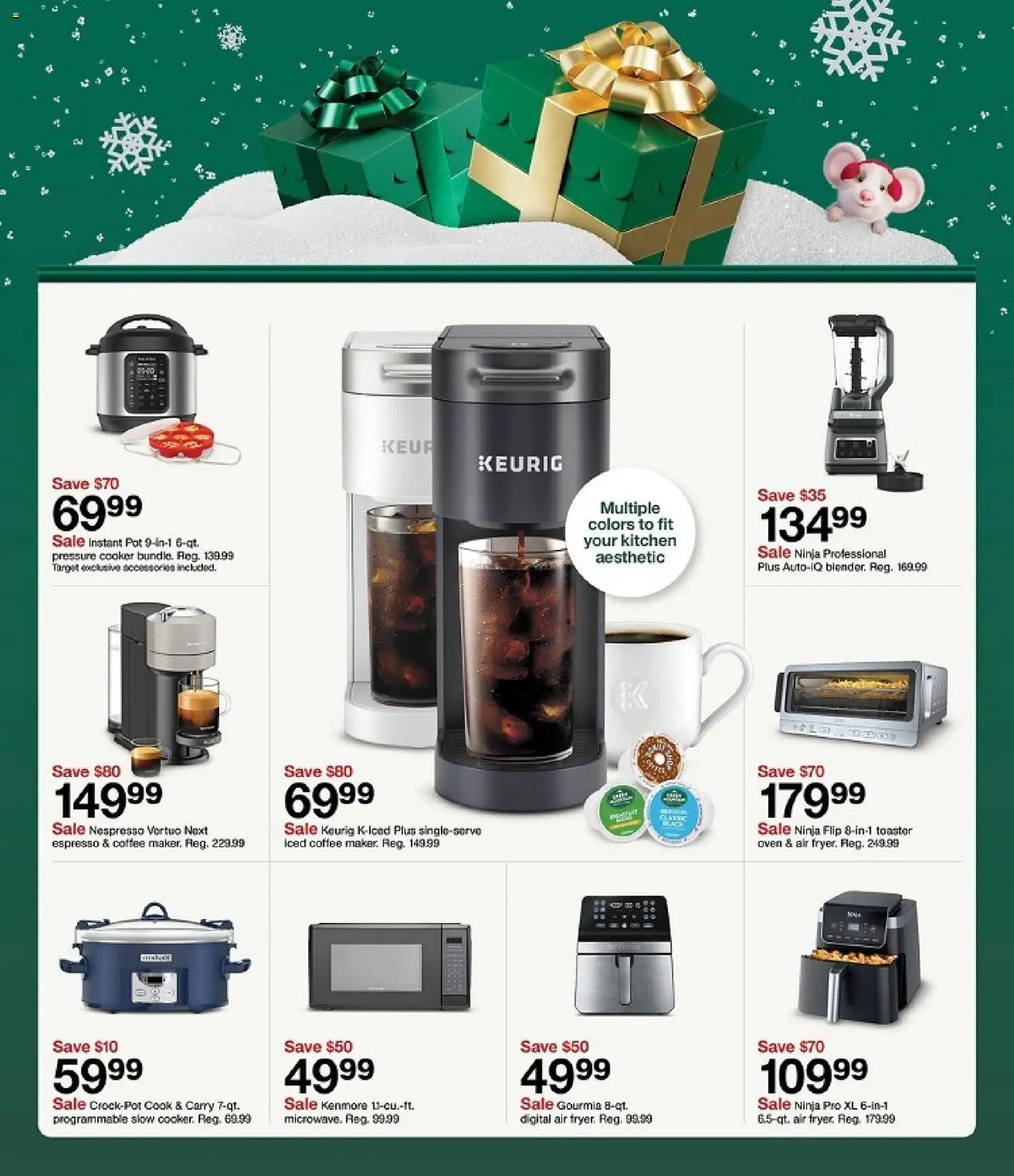 Target Weekly Ad - valid from 09.11.2025 | Page: 10 | Products: Toaster, Pressure Cooker, Coffee, Oven