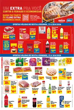 Extra ofertas Fim de semana Mercado - Pré-Visualização do folheto da loja Extra, válido de 17.04.2026