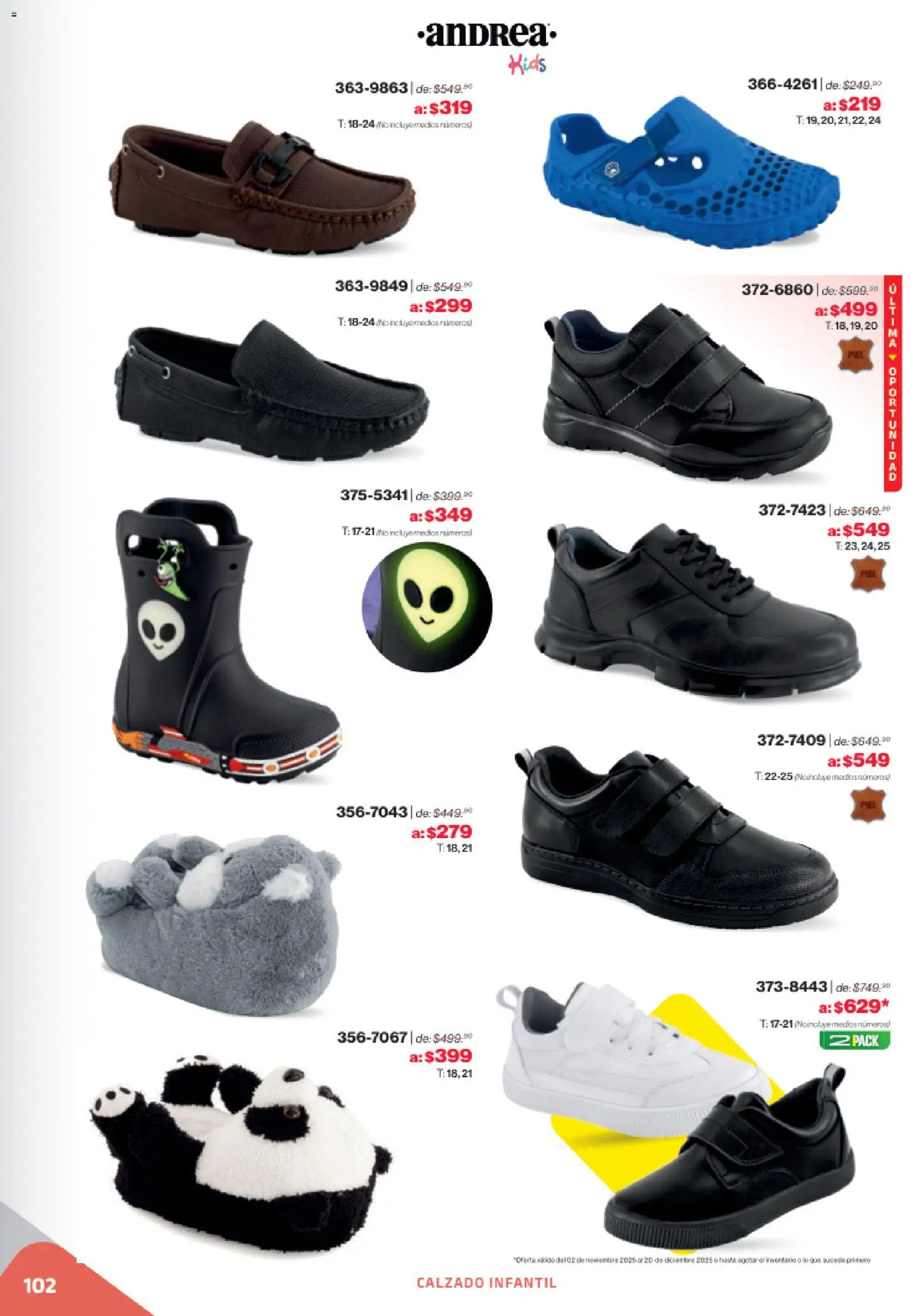 Nuevas ofertas de Andrea válidas en toda la República Mexicana desde el 02.11.2025. ¡Encuentra las mejores ofertas en Andrea catálogo Outlet! | Página: 102