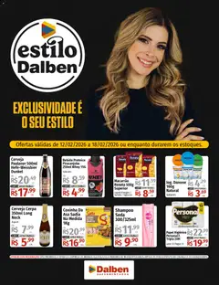 Supermercado Dalben - Ofertas Fevereiro - Pré-Visualização do folheto da loja Supermercado Dalben, válido de 12.02.2026 | Página: 1