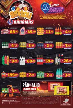 Bahamas Supermercados - Ofertas Sextou - Pré-Visualização do folheto da loja Bahamas Supermercados, válido de 26.09.2025