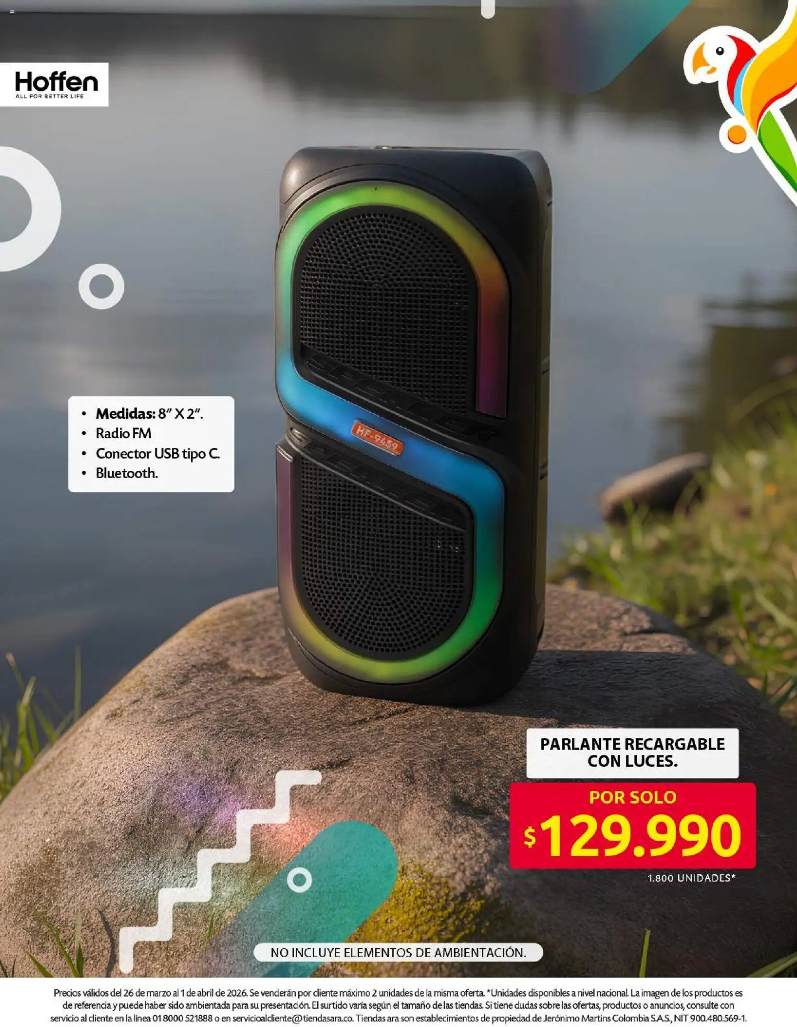 Ara revista - valida desde el 26.03.2026 | Página: 28 | Productos: Radio, Conector, Usb, Parlante