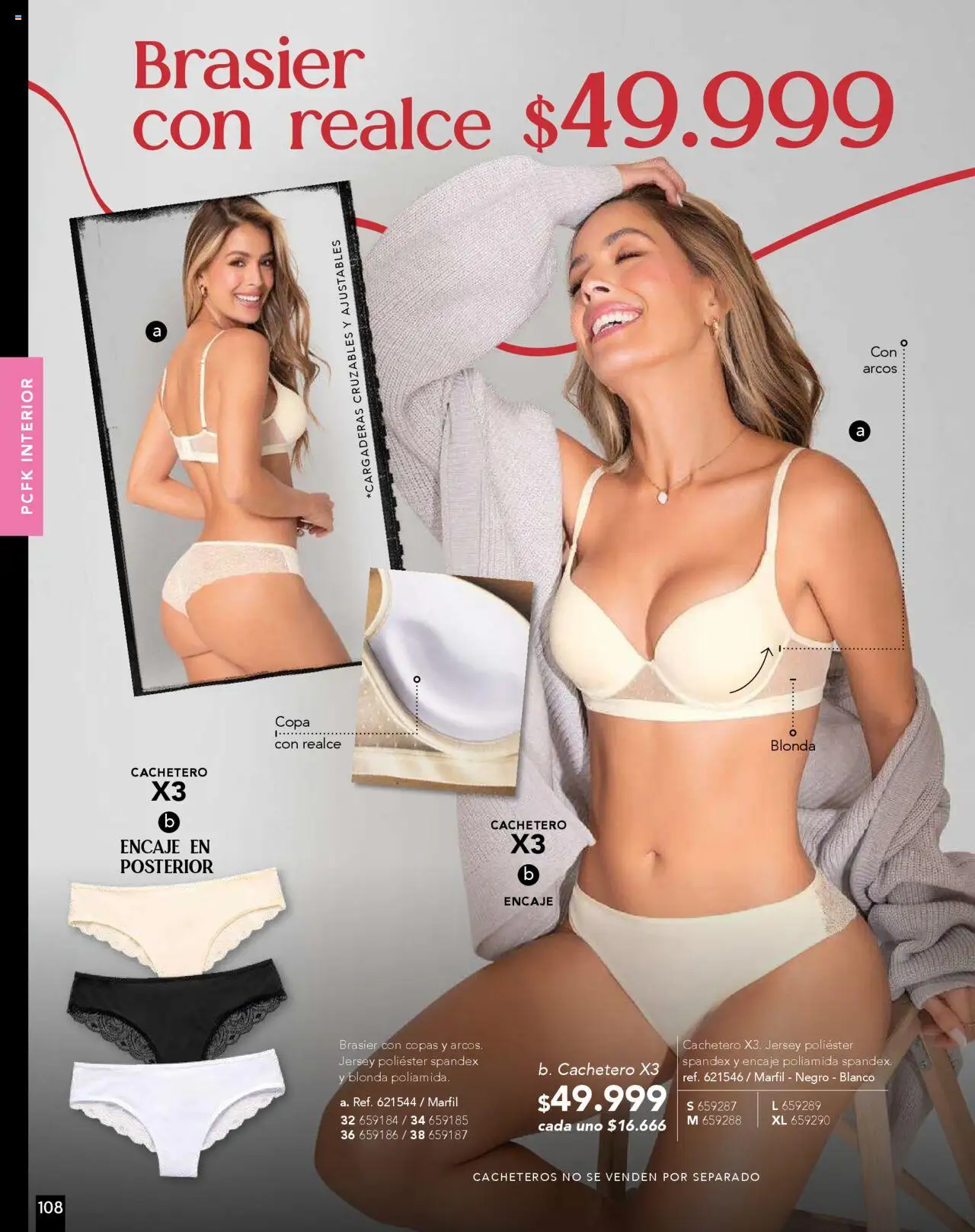Pacifika revista - valida desde el 01.08.2025 | Página: 129 | Productos: Brasier, Cachetero