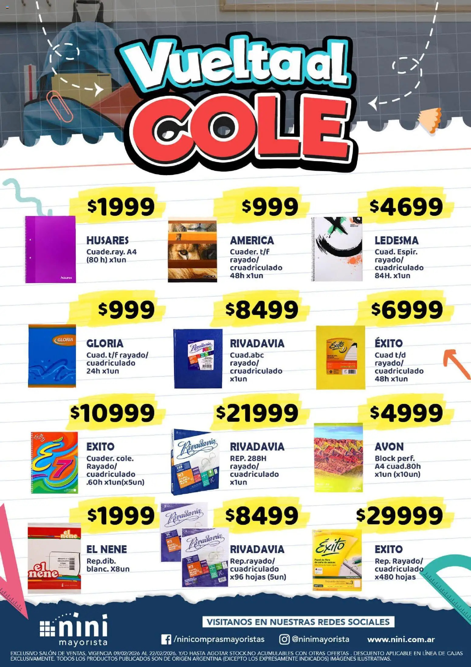 Vuelta al COLE │ válido desde el 09.02.2026 | Página: 4 | Productos: Mate