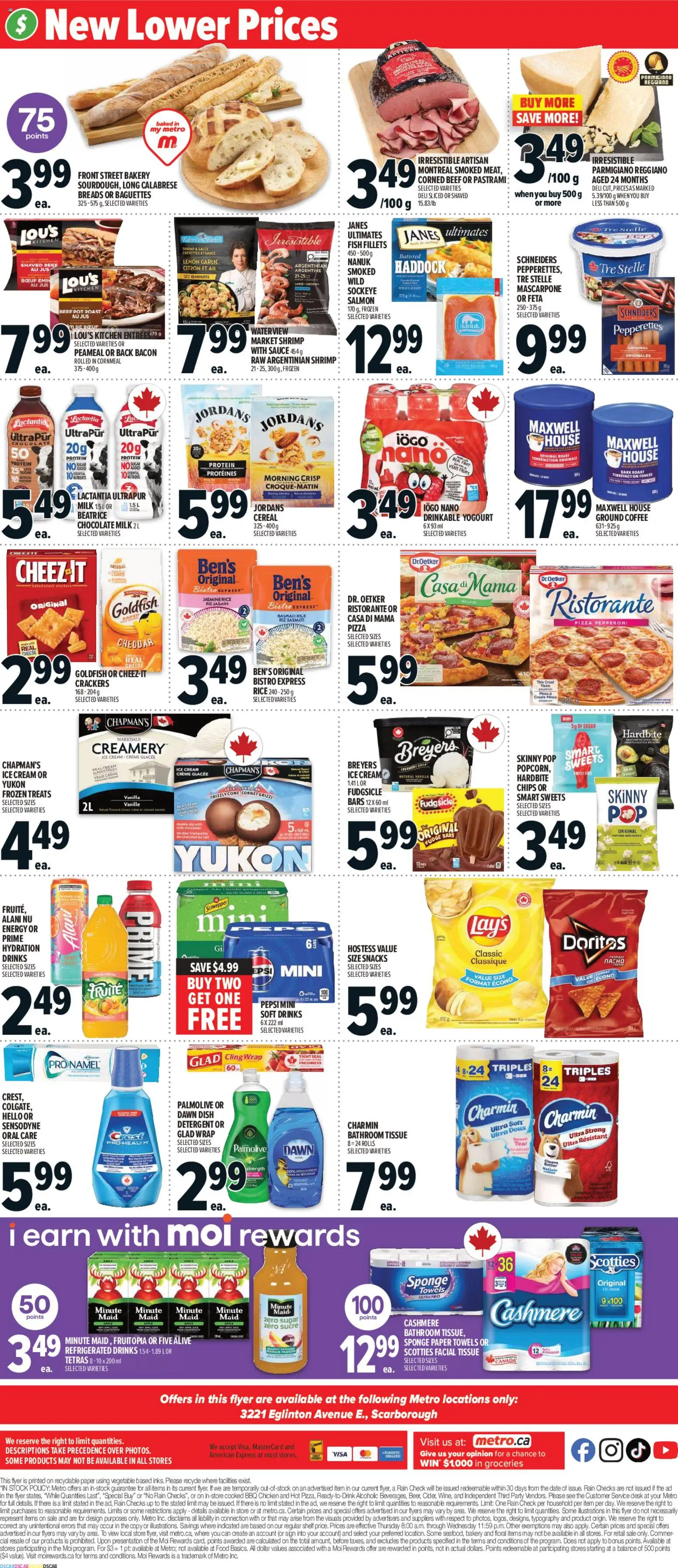 Metro flyer valid from 01.01.2026 | Page: 5 | Products: Rice, Chips, Coffee, Chocolate