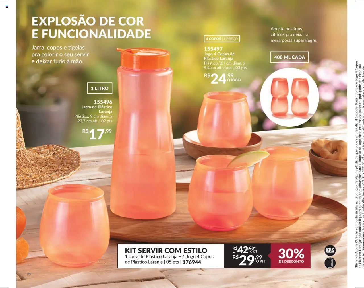 Avon Folheto - válido de 26.09.2025 | Página: 70 | Produtos: Mesa, Jarra, Copos