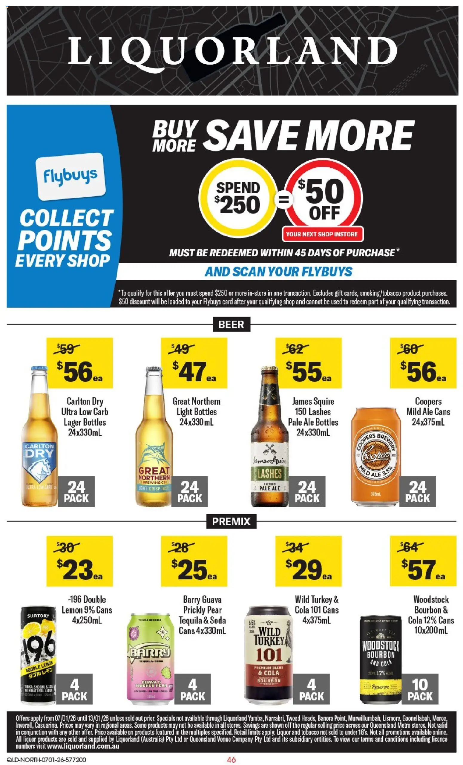 Coles catalogue - valid from 07.01.2026 | Page: 48 | Products: Light, Beer, Lemon, Turkey