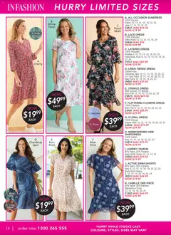 Preview of Innovations Catalogue Summer Sale - valid from 09.12.2025 | Page: 28 | Products: Floral, Linen, Dress, Shorts