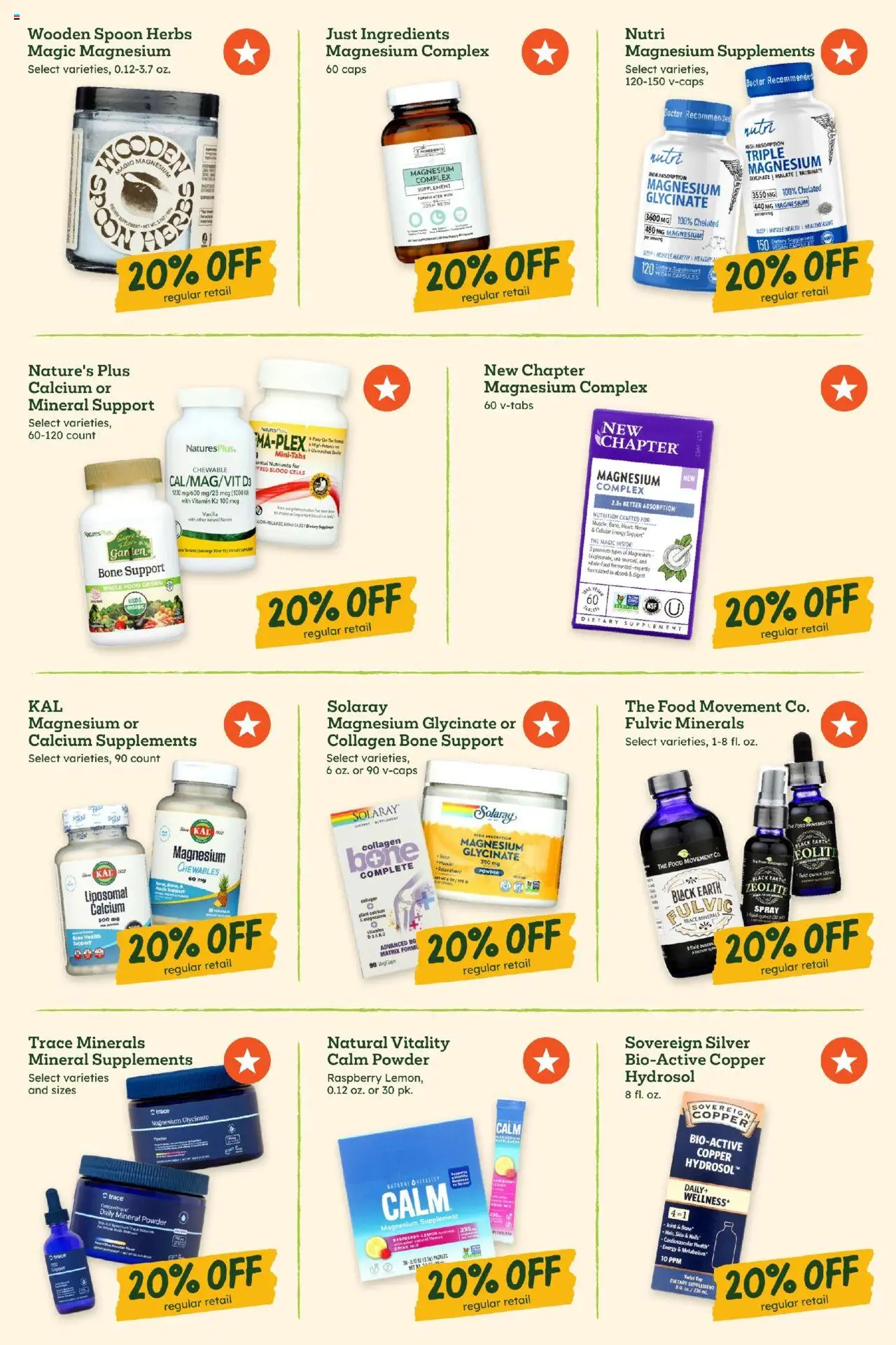 Sprouts Monthly Ad - valid from 24.09.2025 | Page: 35 | Products: Vitamin, Magnesium, Powder, Raspberry