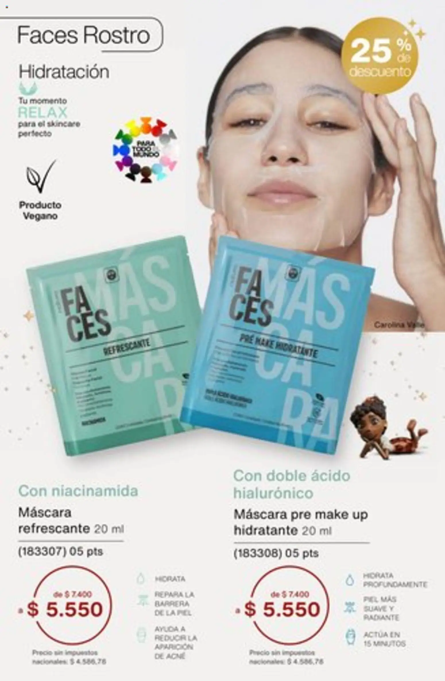 Catálogo Natura Ciclo 16/2025 │ válido desde el 01.11.2025 | Página: 192 | Productos: Máscara, Radiante