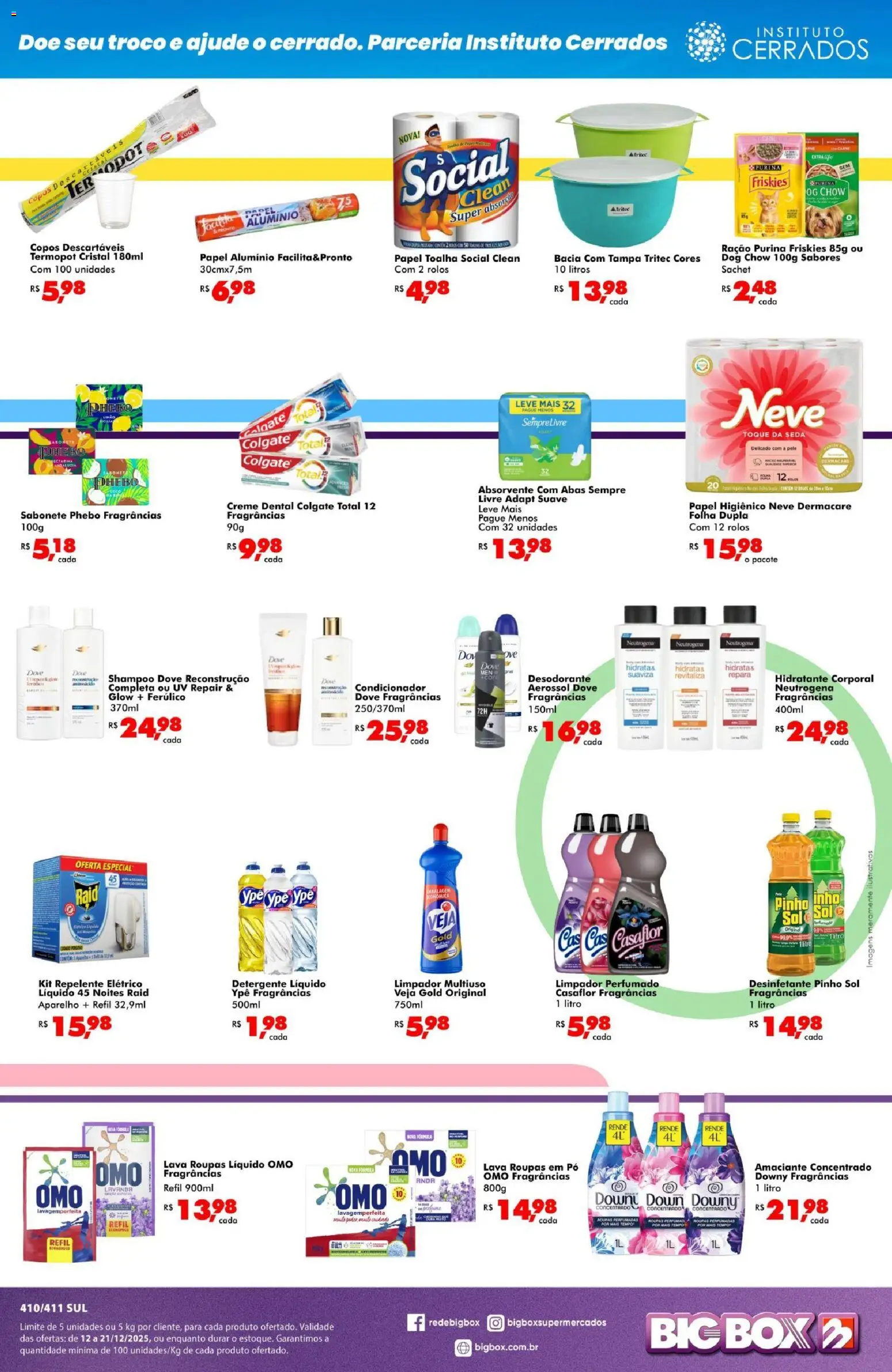 Big Box Folheto - válido de 12.12.2025 | Página: 4 | Produtos: Creme dental colgate total, Desodorante, Sempre Livre, Papel higiênico