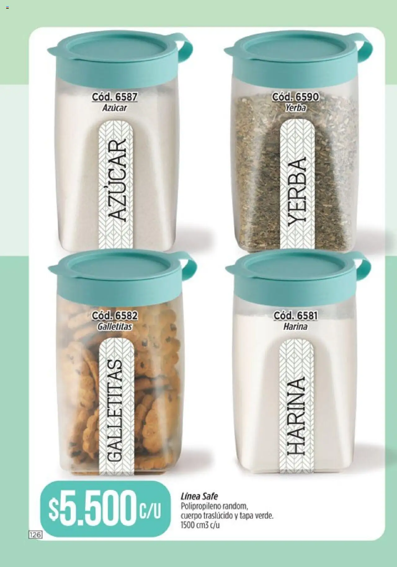 Catálogo Amodil Campaña 14 │ válido desde el 19.08.2025 | Página: 126 | Productos: Galletitas, Harina, Azucar, Yerba