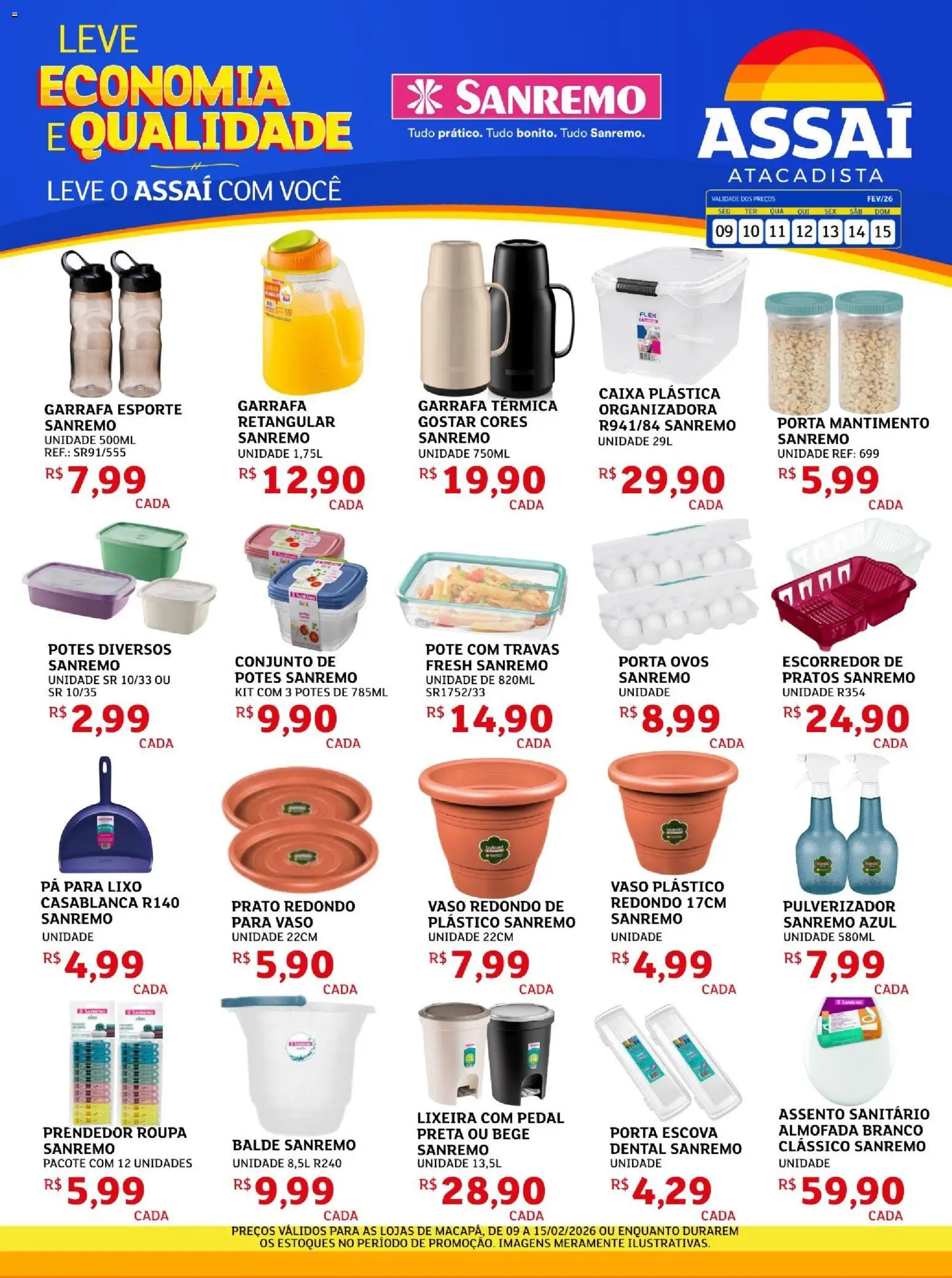 Assaí Atacadista Folheto - válido de 09.02.2026 | Página: 1