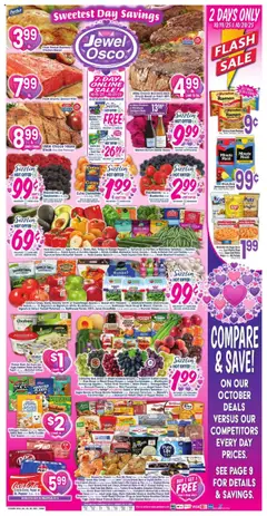 Preview of Jewel Osco weekly ads valid from 15.10.2025