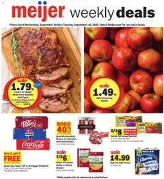 Preview of Meijer weekly ads valid from 10.09.2025