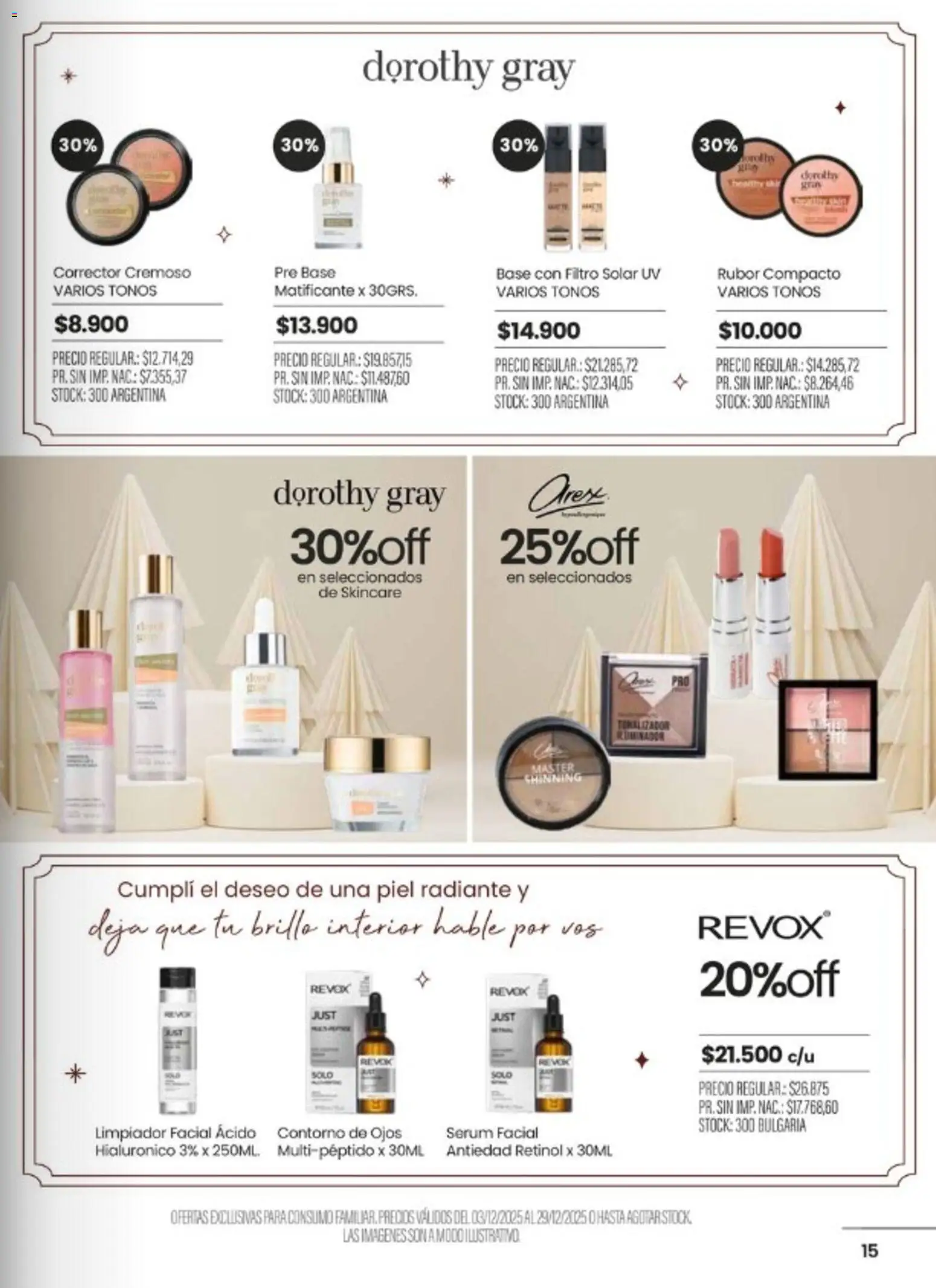 Pigmento catálogo │ válido desde el 03.12.2025 | Página: 15 | Productos: Serum, Brillo, Limpiador, Limpiador facial