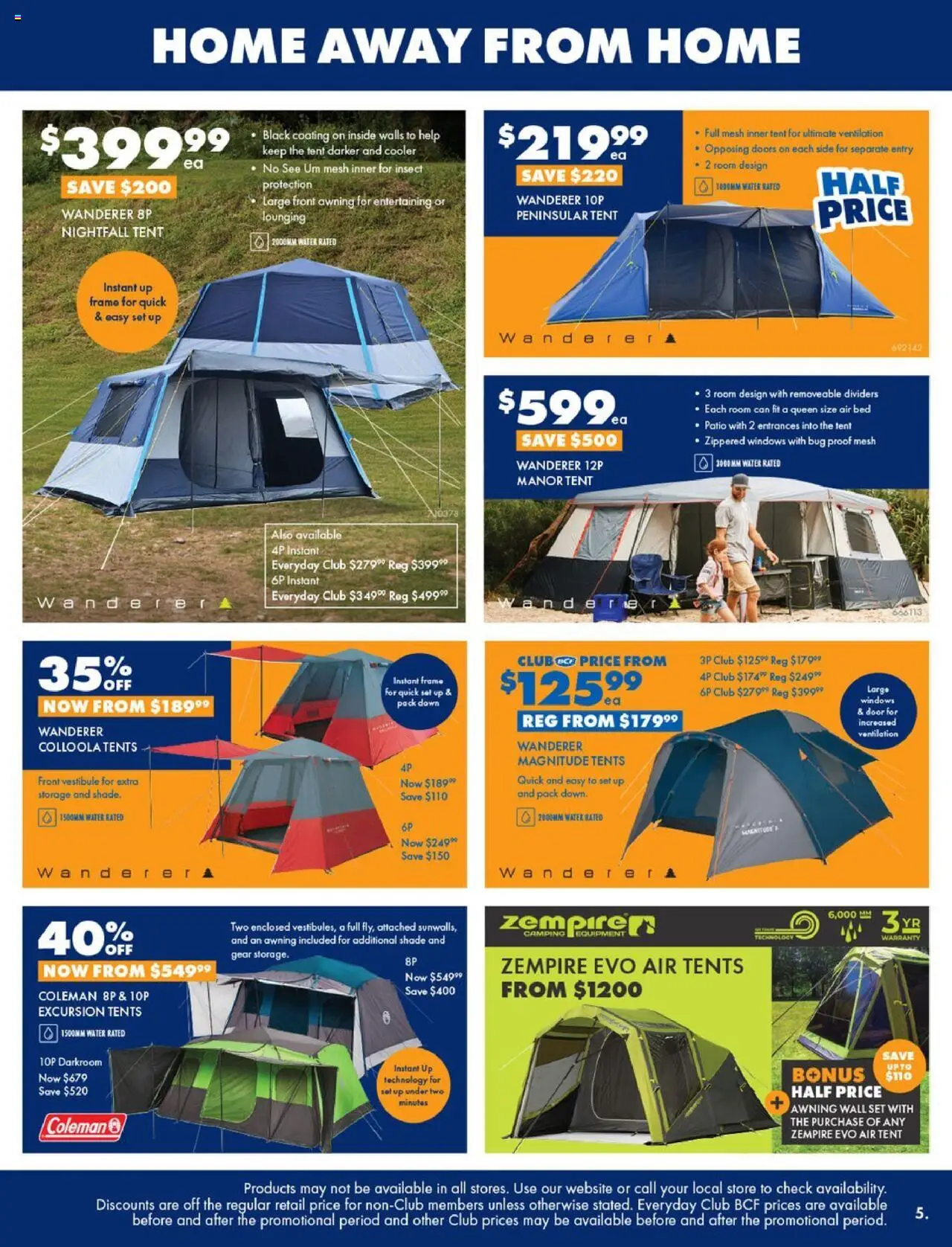 BCF catalogue - valid from 16.09.2025 | Page: 5 | Products: Door, Water, Bed