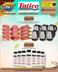 Tatico ofertas do Dia - Pré-Visualização do folheto da loja Tatico, válido de 07.04.2026 | Página: 15 | Produtos: Chaleira, Leite, Hambúrguer, Body