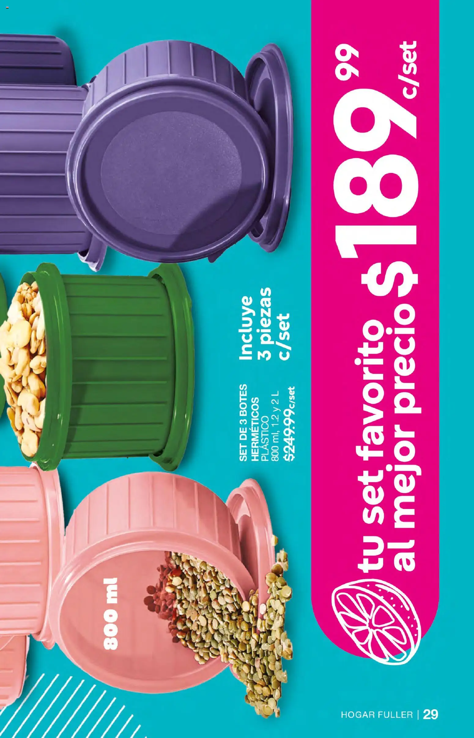 Nuevas ofertas de Fuller válidas en toda la República Mexicana desde el 21.01.2026. ¡Encuentra las mejores ofertas en Fuller campaña 21 2026! | Página: 29