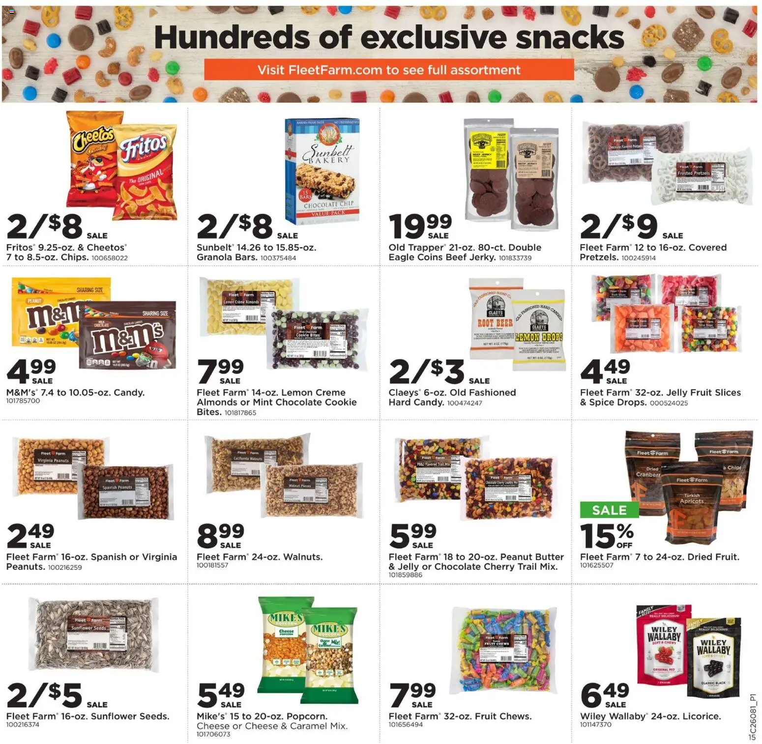 Mills Fleet Farm Weekly Ad - valid from 16.02.2026 | Page: 18 | Products: Butter, Cheese, Beer, Beef