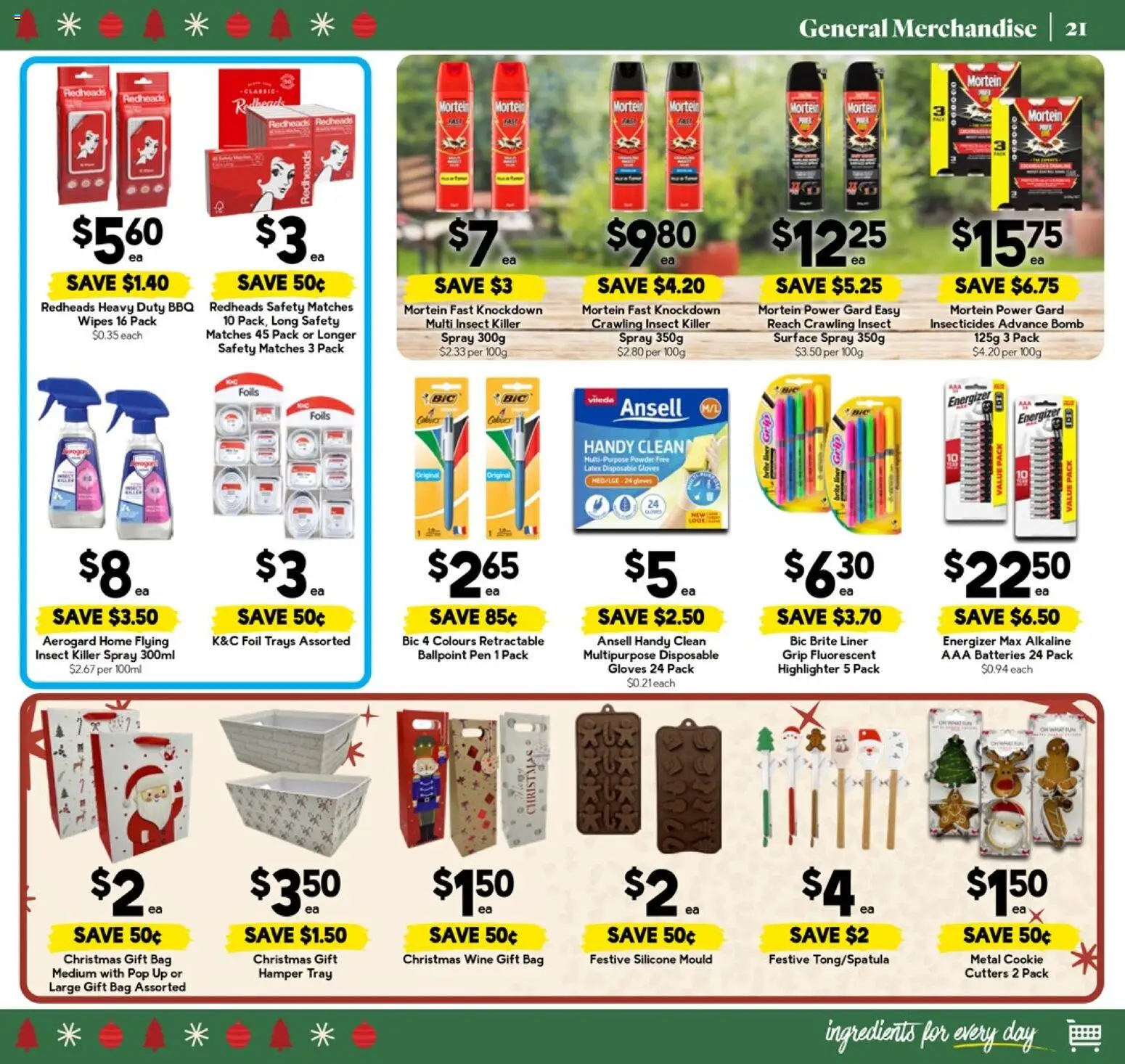 Drakes catalogue - valid from 26.11.2025 | Page: 22 | Products: Powder, Gloves, Bag, Multipurpose