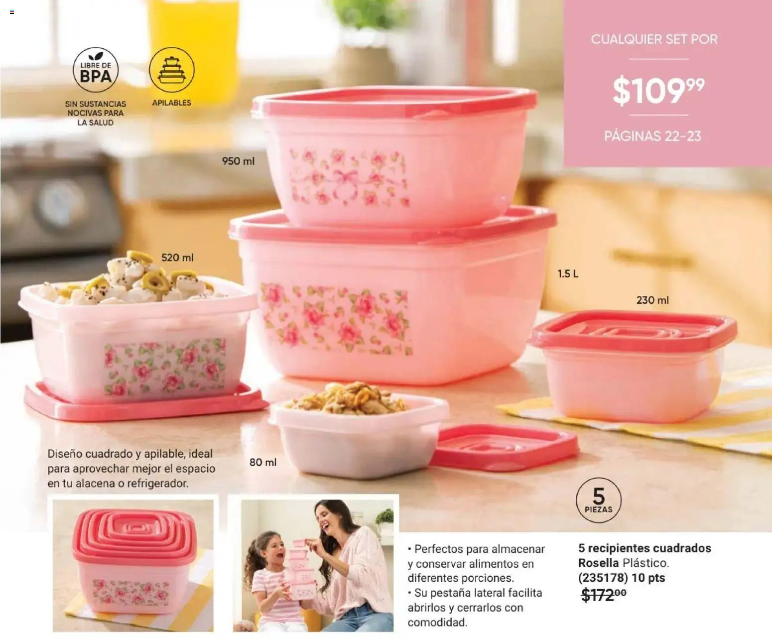 Nuevas ofertas de AVON válidas en toda la República Mexicana desde el 02.04.2026. ¡Encuentra las mejores ofertas en AVON Casa & Estilo 6 2026! | Página: 23 | Productos: Alacena