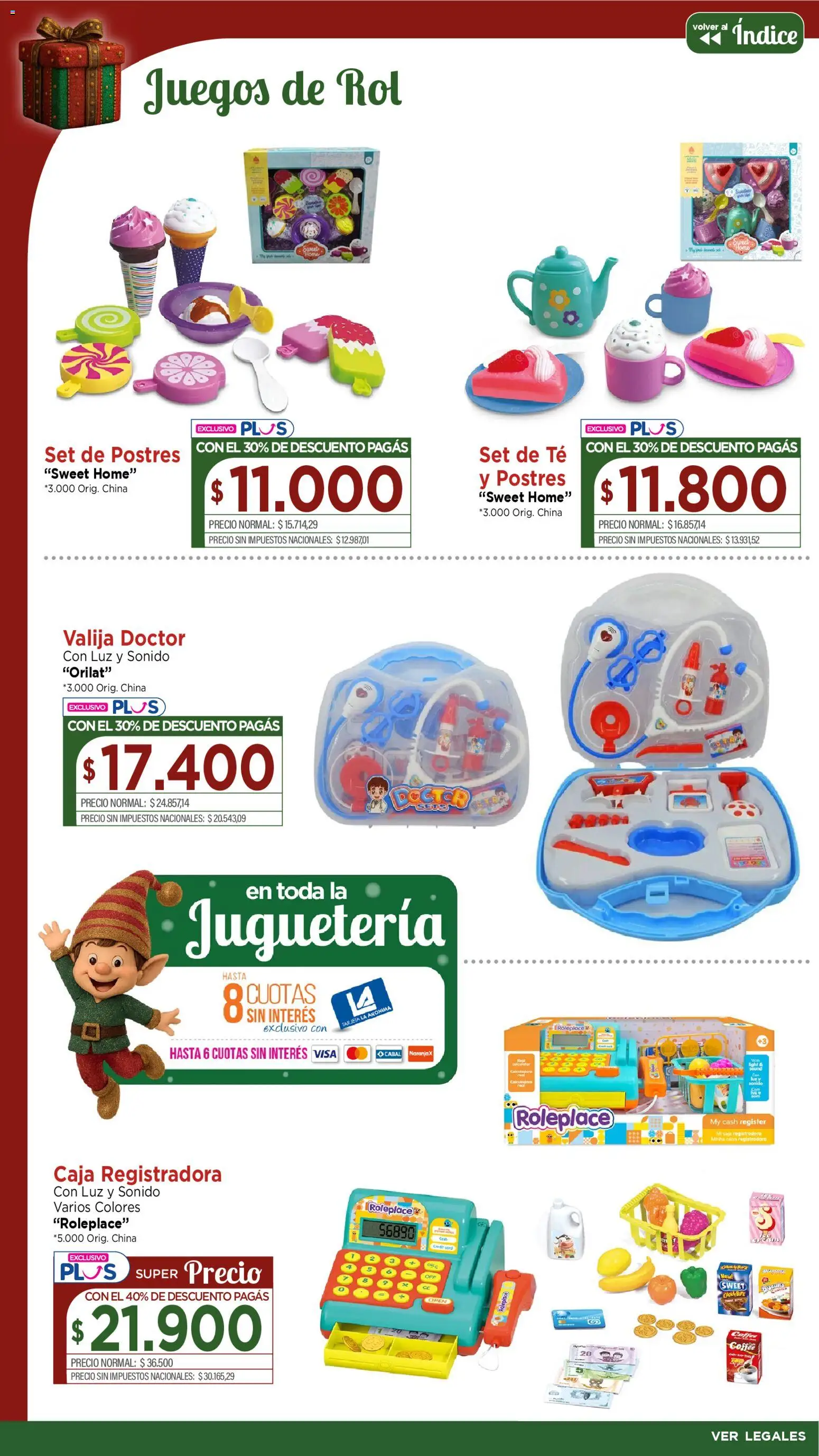 La Anonima Juguetes Fiestas │ válido desde el 11.12.2025 | Página: 14 | Productos: Valija, Caja, Té
