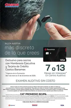 Vista previa de Costco Revista de marzo, nuevo folleto de la tienda, válido en México a partir del 01.03.2026 | Página: 105 | Productos: Banco