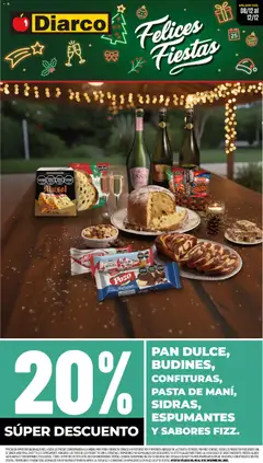 Vista previa Diarco - Fiestas Mayorista válido desde el 08.12.2025