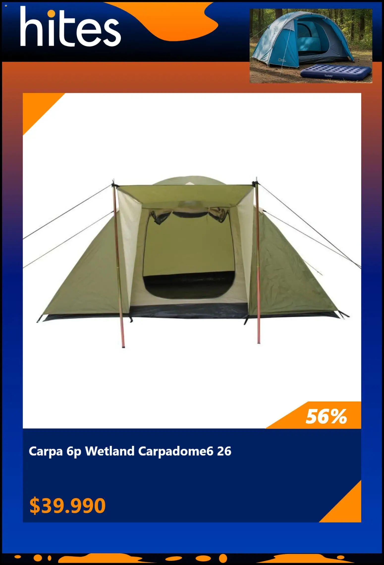 Hites ofertas  │ válido desde el 20.01.2026 | Página: 7 | Productos: Carpa