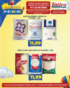 Tatico - Ofertas Alerta Precinhos - Pré-Visualização do folheto da loja Tatico, válido de 11.10.2025