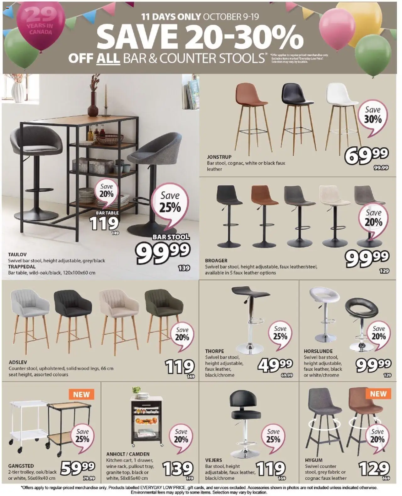 JYSK flyer valid from 09.10.2025 | Page: 5 | Products: Table, Wine