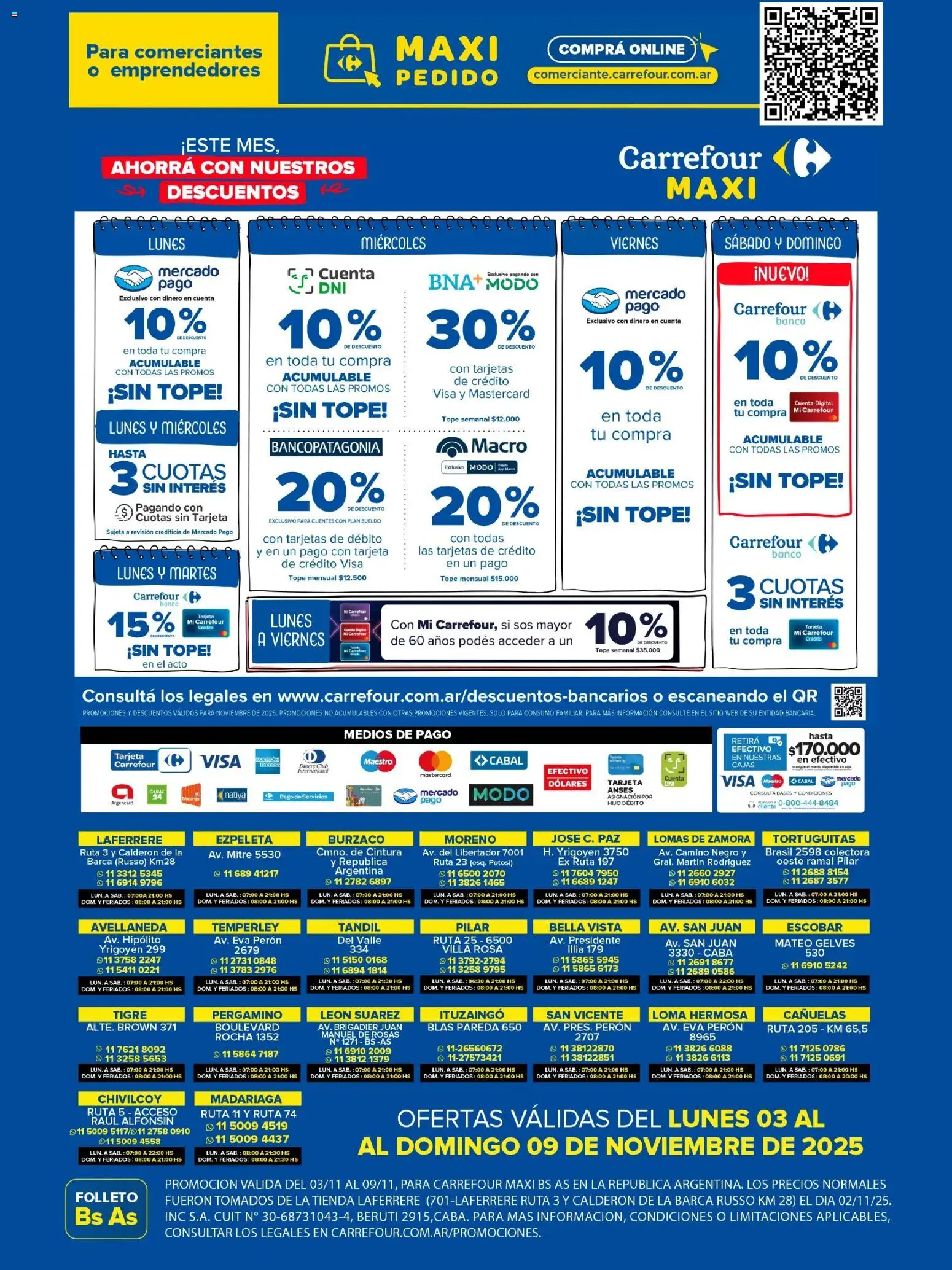 Carrefour Maxi catálogo │ válido desde el 03.11.2025 | Página: 28 | Productos: Banco