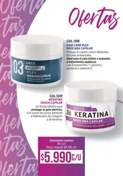 Vista previa Catálogo Amodil Campaña 4 válido desde el 01.03.2026 | Página: 154 | Productos: Aceite, Máscara