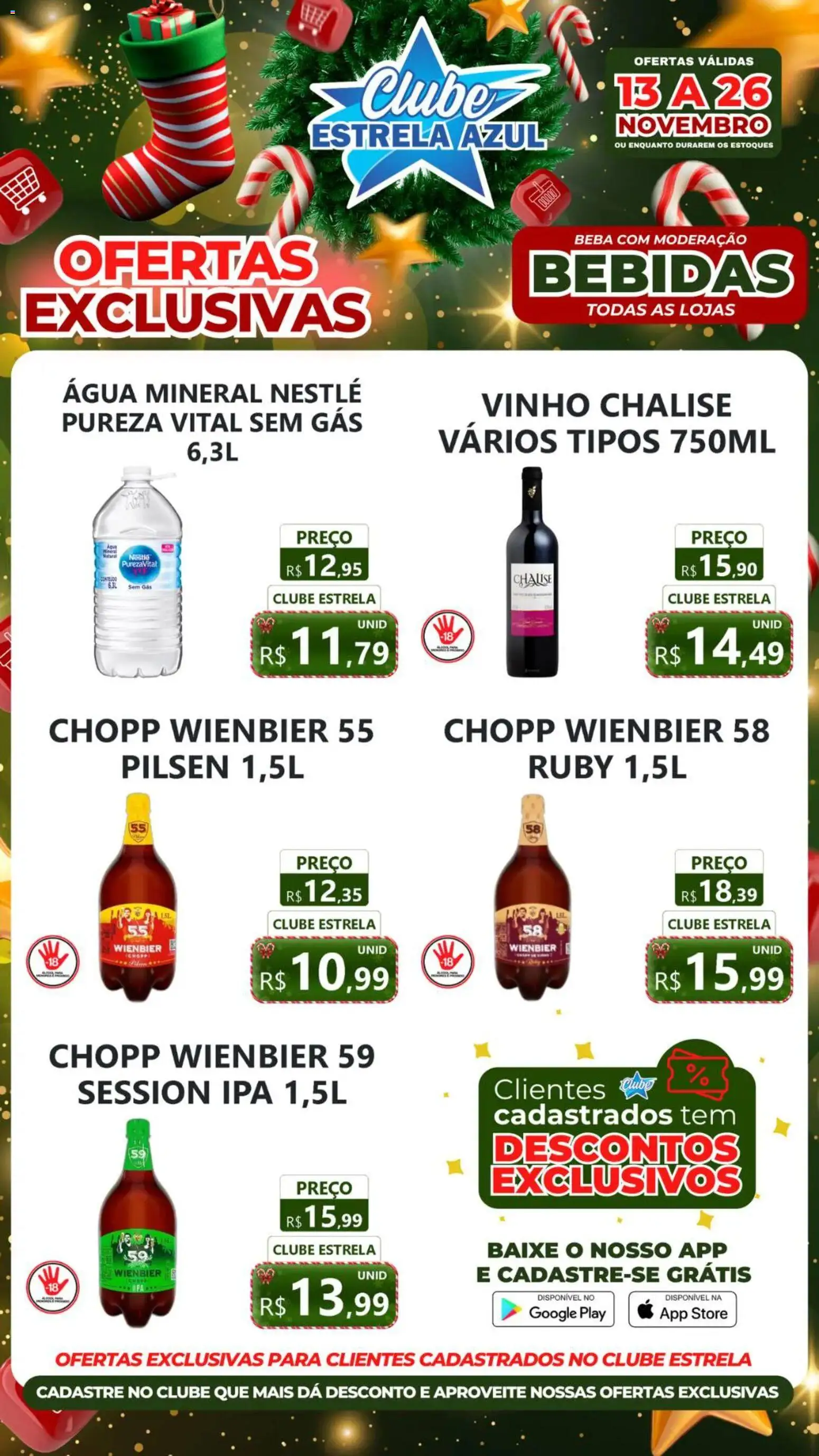 Estrela Azul Folheto - válido de 13.11.2025 | Página: 4 | Produtos: Vinho, Água mineral