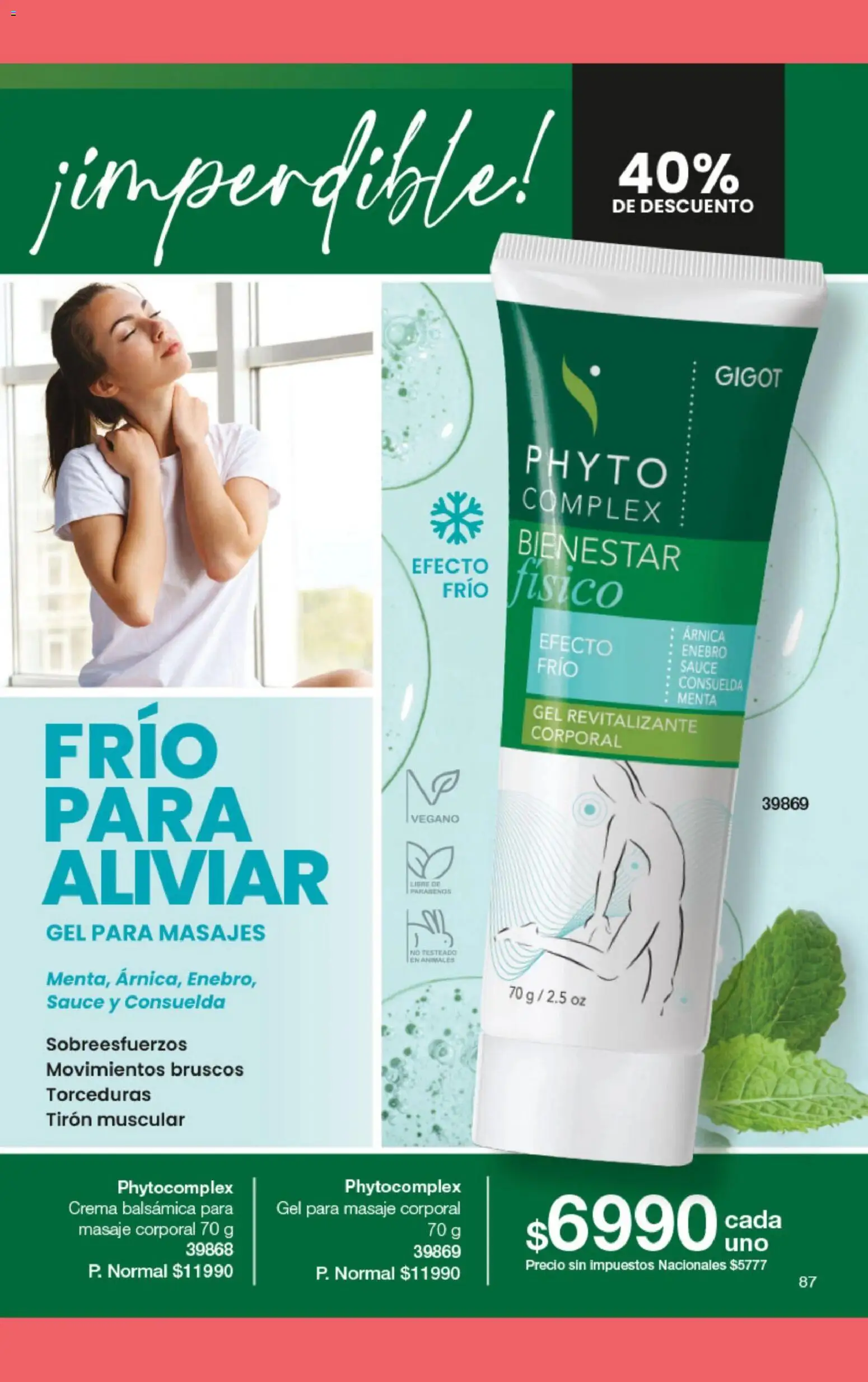 Gigot catálogo 02 │ válido desde el 01.02.2026 | Página: 91 | Productos: Crema