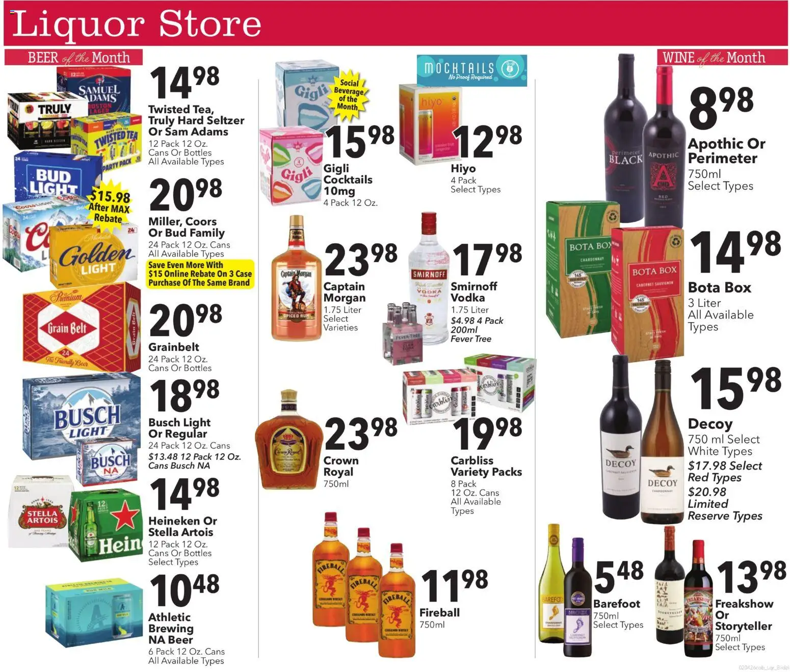 Coborn's Liquor Ad - valid from 04.02.2026 | Page: 1