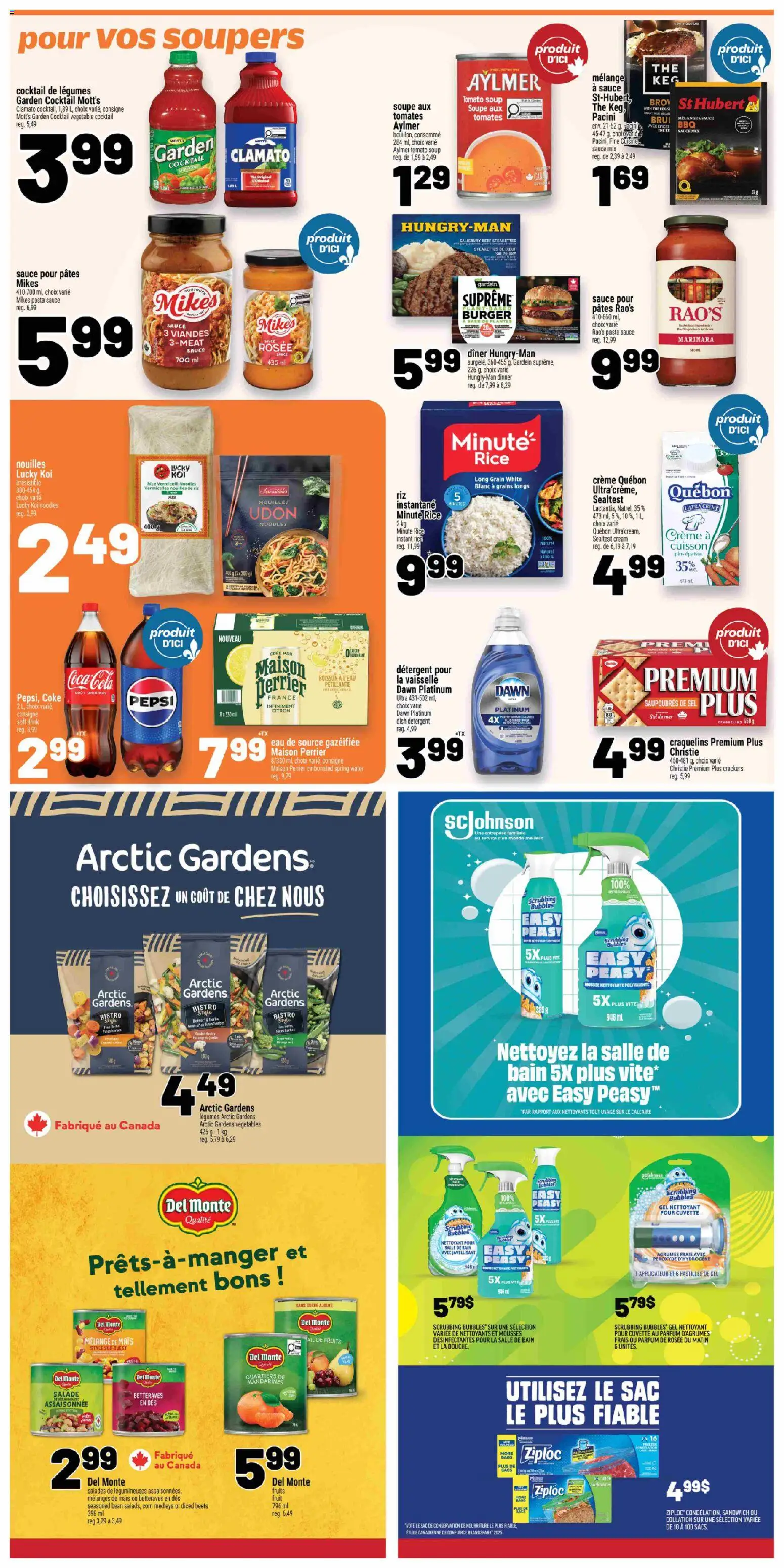 Metro flyer valid from 23.04.2026 | Page: 18 | Products: Noodles, Beef, Cream, Detergent