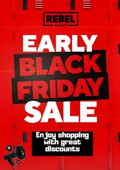 Rebel Sport - Black Friday preview  - valid from 19.11.2025