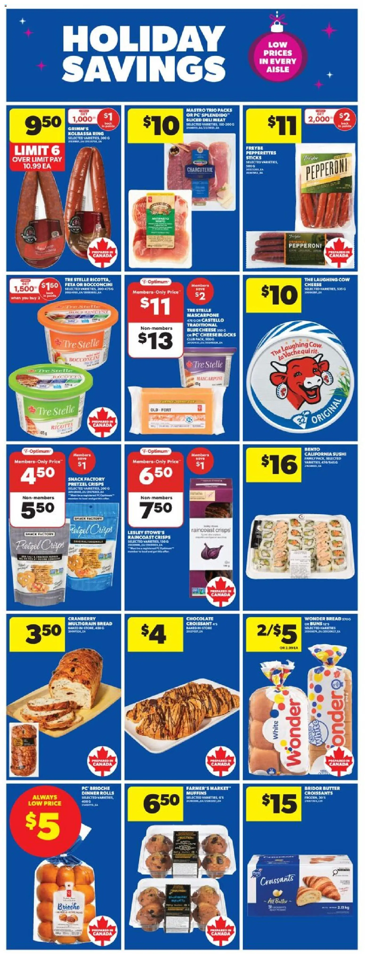 Real Canadian Superstore flyer valid from 11.12.2025 | Page: 18 | Products: PC, Butter, Bread, Chocolate