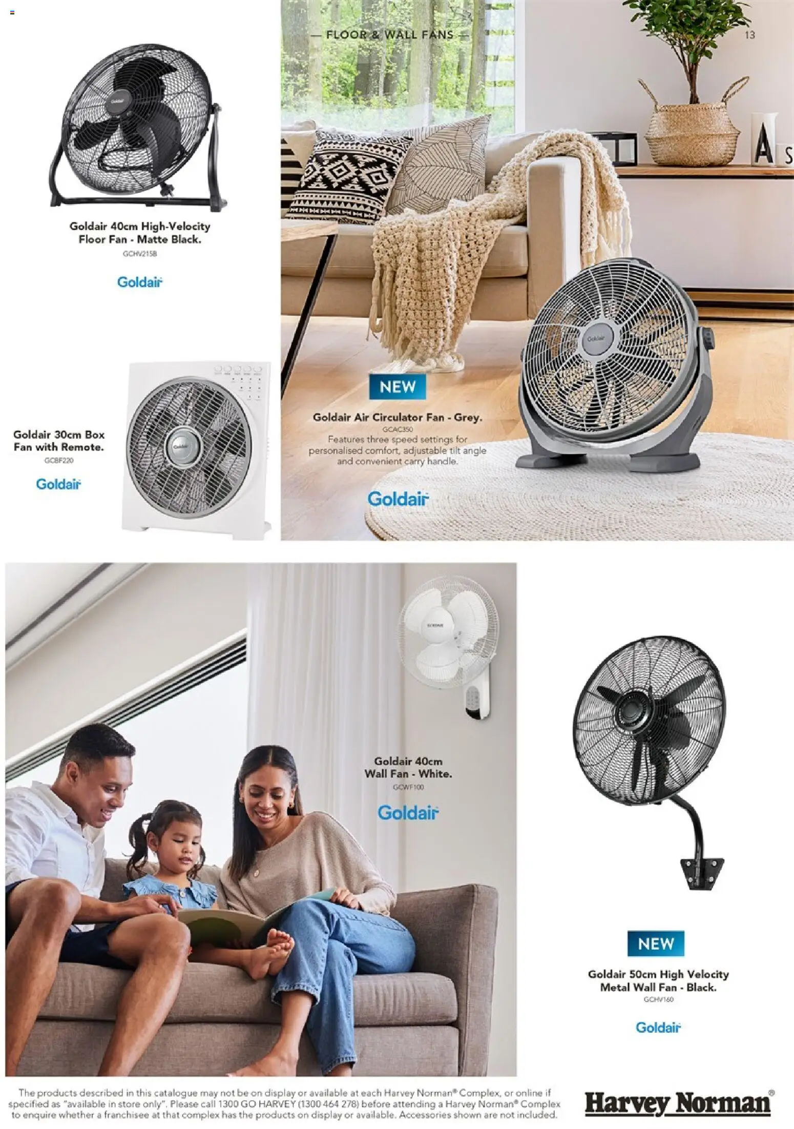 Harvey Norman catalogue - valid from 30.10.2025 | Page: 13 | Products: Box, Accessories, Fan