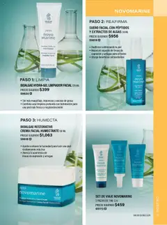 Nuevas ofertas de JAFRA válidas en toda la República Mexicana desde el 01.05.2025. ¡Encuentra las mejores ofertas en BIOALGAE HYDRA-GEL LIMPIADOR FACIAL 125 ML, Facial cleanser with bioalgae hydra-gel.! | Página: 35 | Productos: Serum, Crema, Limpiador, Limpiador facial