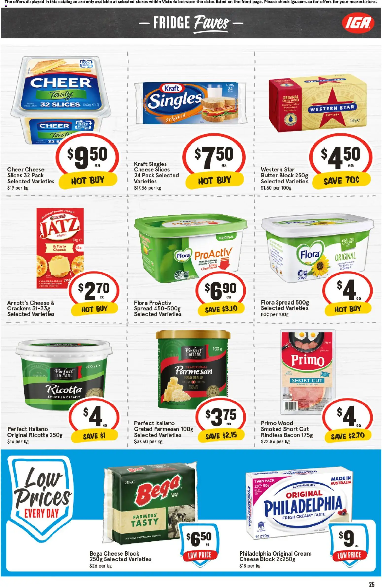 IGA catalogue - valid from 05.11.2025 | Page: 25 | Products: Box, Cheese, Sauce, Turkey