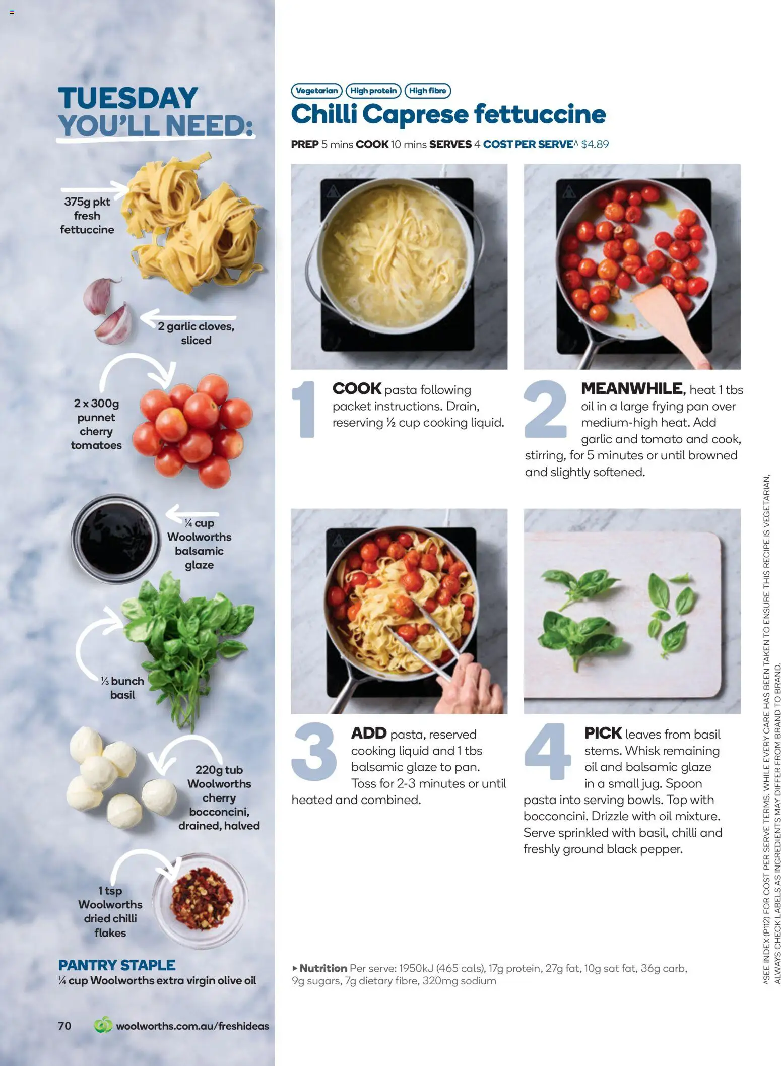 Woolworths catalogue - valid from 01.11.2025 | Page: 70 | Products: Tomatoes, Flakes, Garlic, Chilli