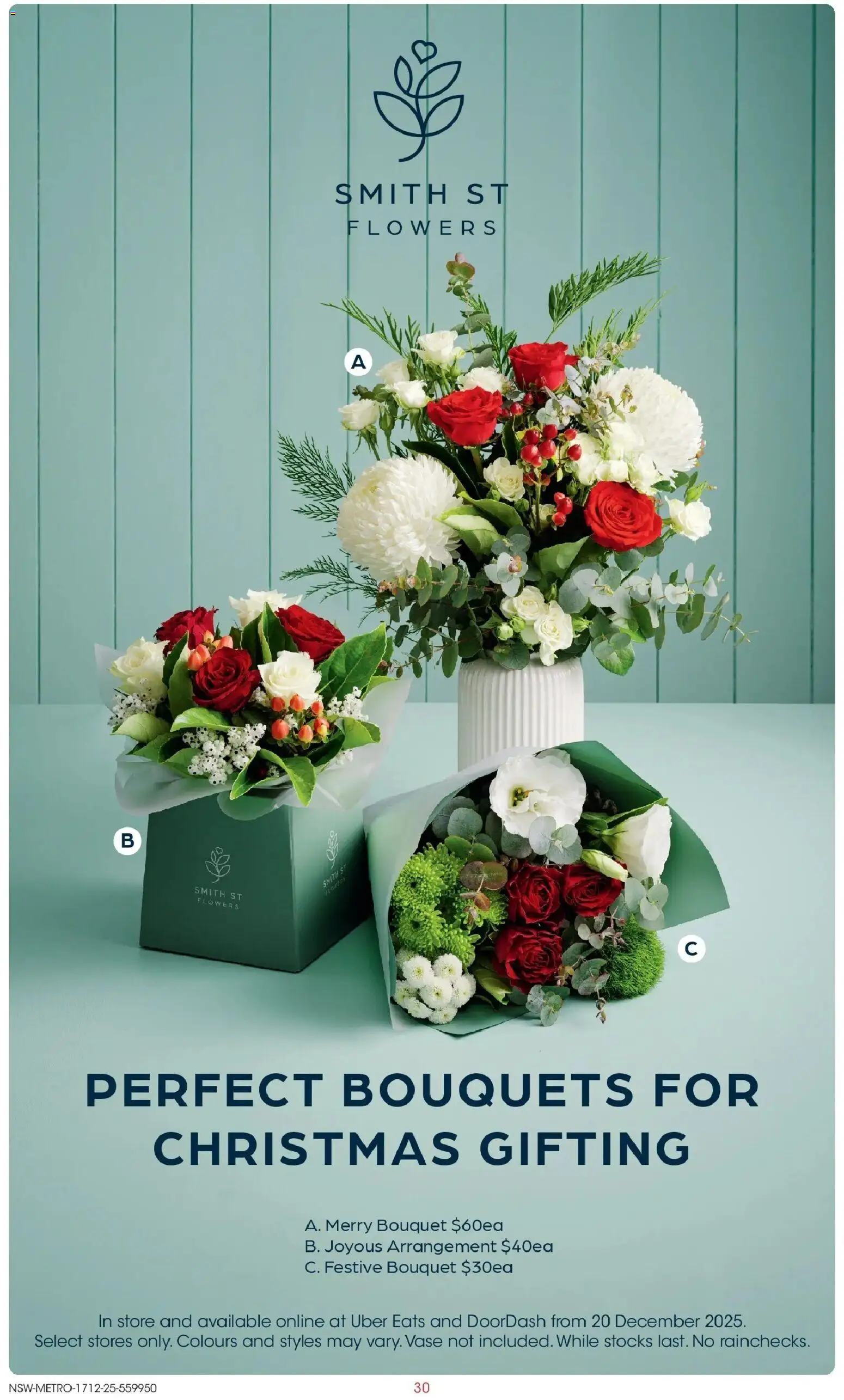 Coles catalogue - valid from 17.12.2025 | Page: 30 | Products: Vase