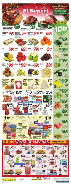 Preview of El Super weekly ads valid from 17.12.2025