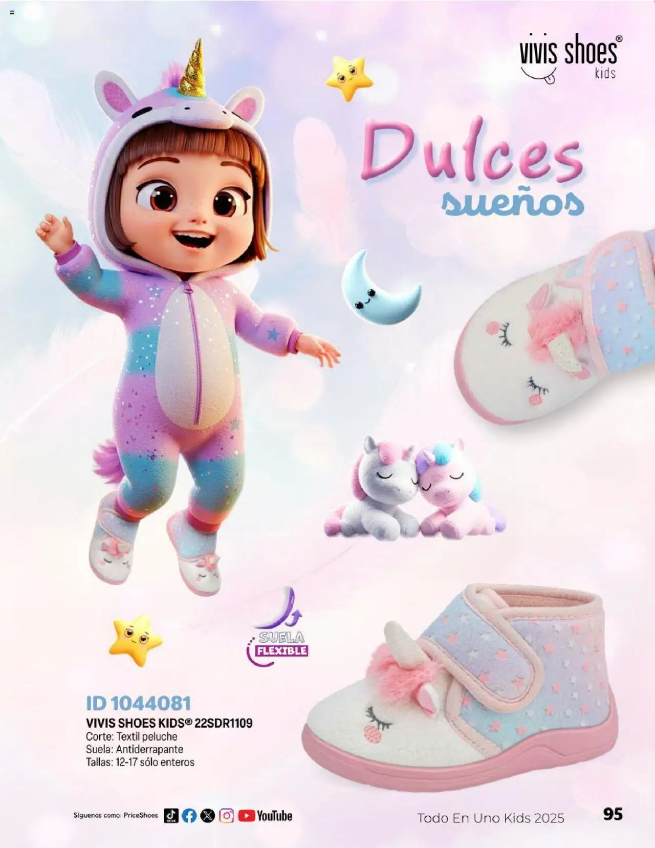 Nuevas ofertas de Price Shoes válidas en toda la República Mexicana desde el 23.04.2025. ¡Encuentra las mejores ofertas en Price Shoes catálogo Kids! | Página: 95 | Productos: Dulces, Flexible