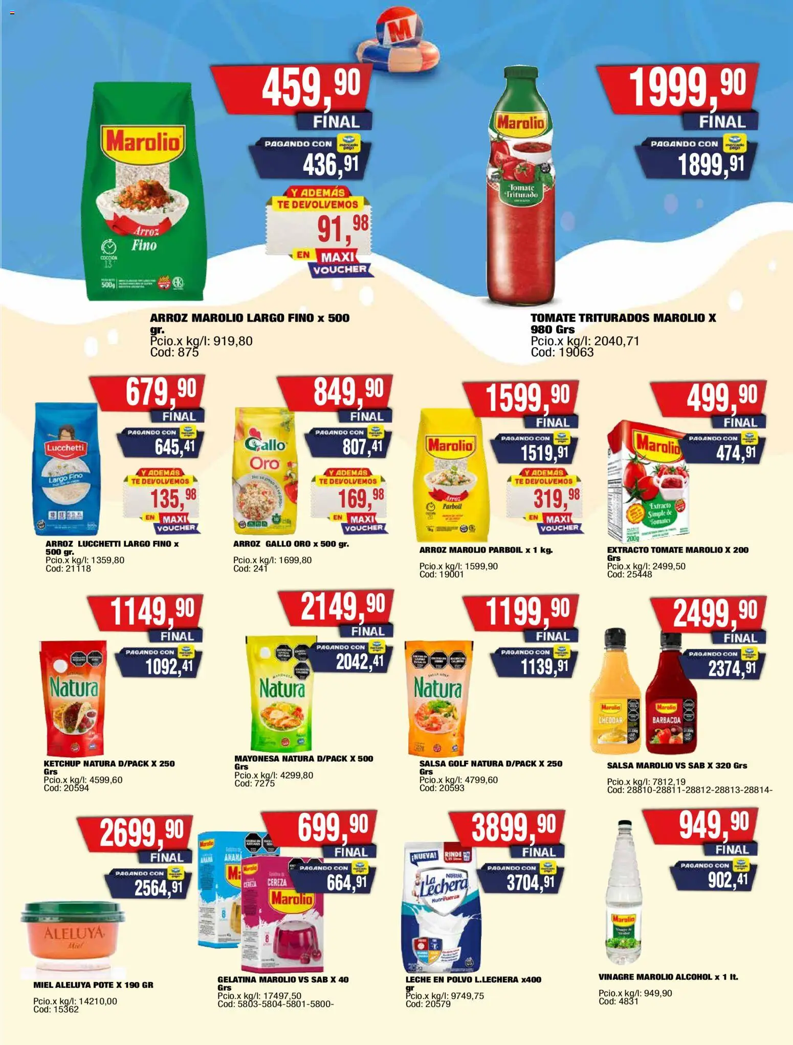 Maxiconsumo ofertas │ válido desde el 02.02.2026 | Página: 5 | Productos: Vinagre, Ketchup, Gelatina, Ananá